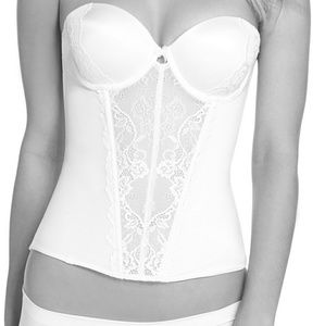 Nordstrom White Lace Bustier